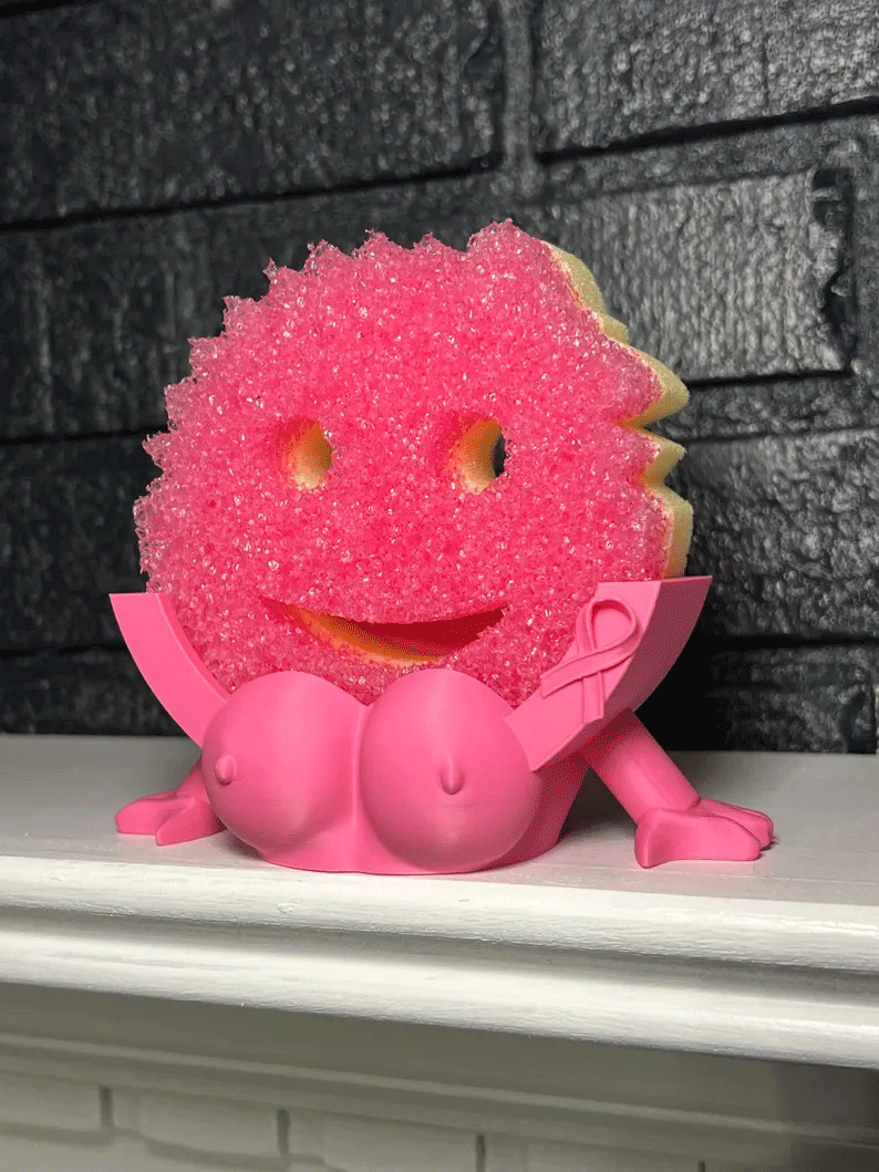 🔥HOT SALE - 49% OFF🔥-Scrub Peeing Drain Holder -The Funniest Sink Buddy!