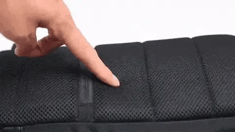 Honeycomb mesh anti theft strap backpack sling bag girls boys students usa