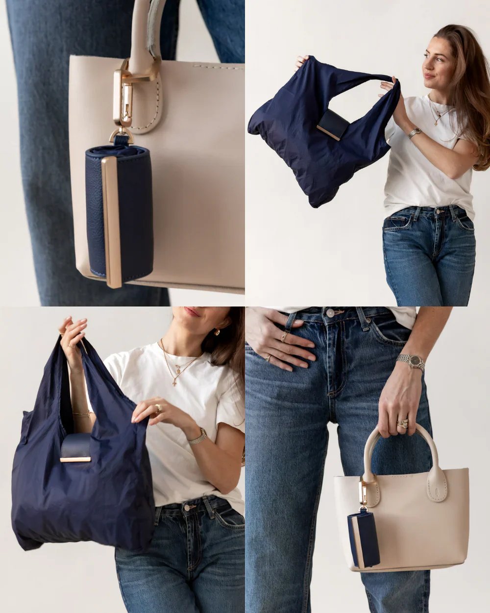 👜 Keychain Tote Bag | Compact & Expandable for On-the-Go Convenience