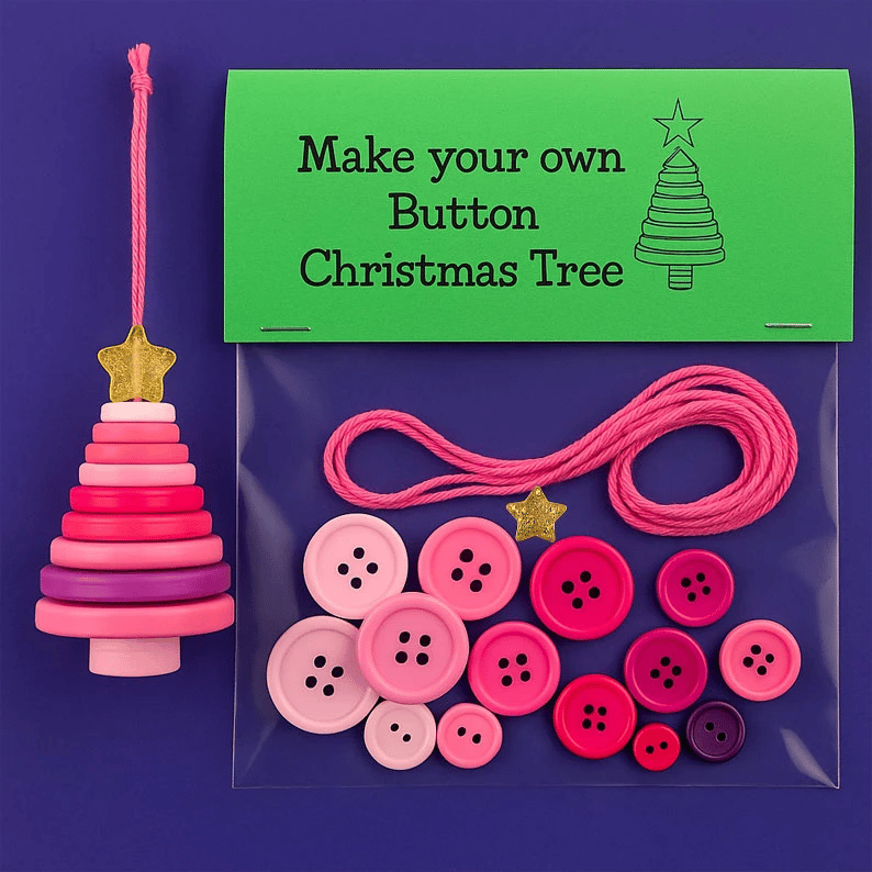🔥HOT SALE - 49% OFF - 🎅☃️ DIY Button Ornament Kits