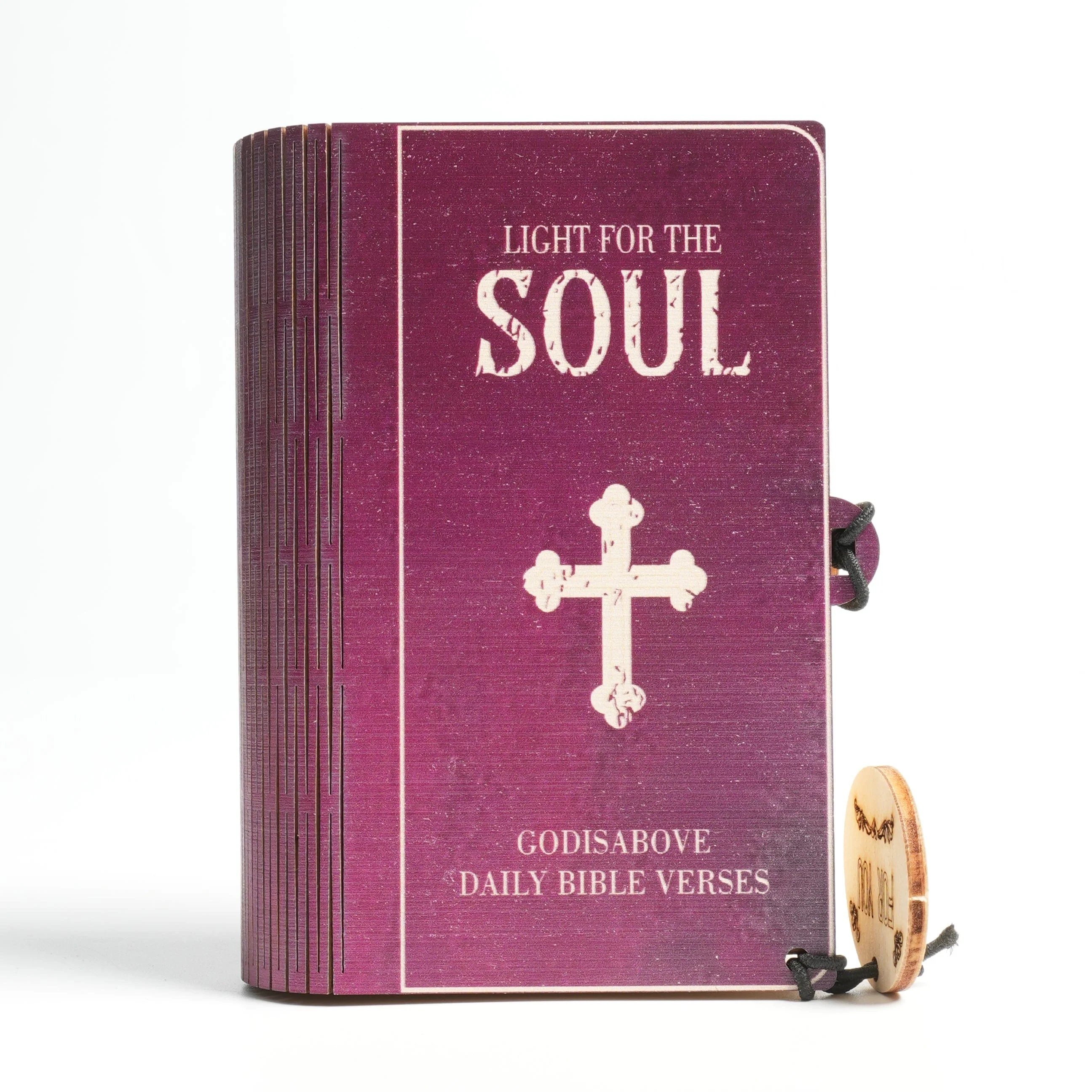 🔥HOT SALE - 49% OFF🔥 - ✝️Handmade Wooden Bible Verses Box - Daily Bible Verses (🎁 A Reminder of God's Words💖)