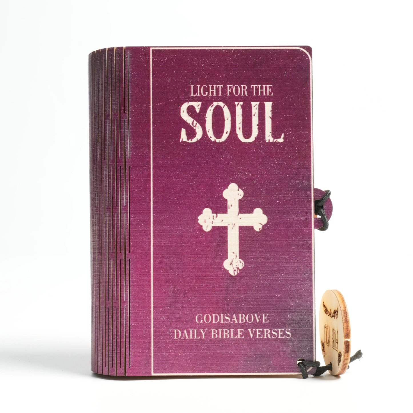 🔥HOT SALE - 49% OFF🔥 - ✝️Handmade Wooden Bible Verses Box - Daily Bible Verses (🎁 A Reminder of God's Words💖)