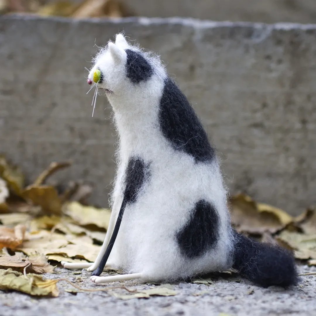 🔥LAST DAY 49% OFF- 🎄✨Wool Felt Familiars – Quirky Handmade Companions