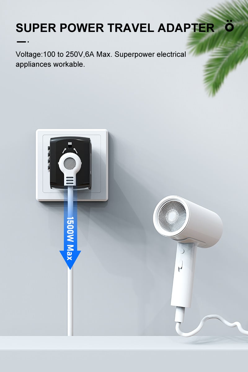 🔌Multifunctional travel charger converter✨(Buy 2 free shipping)