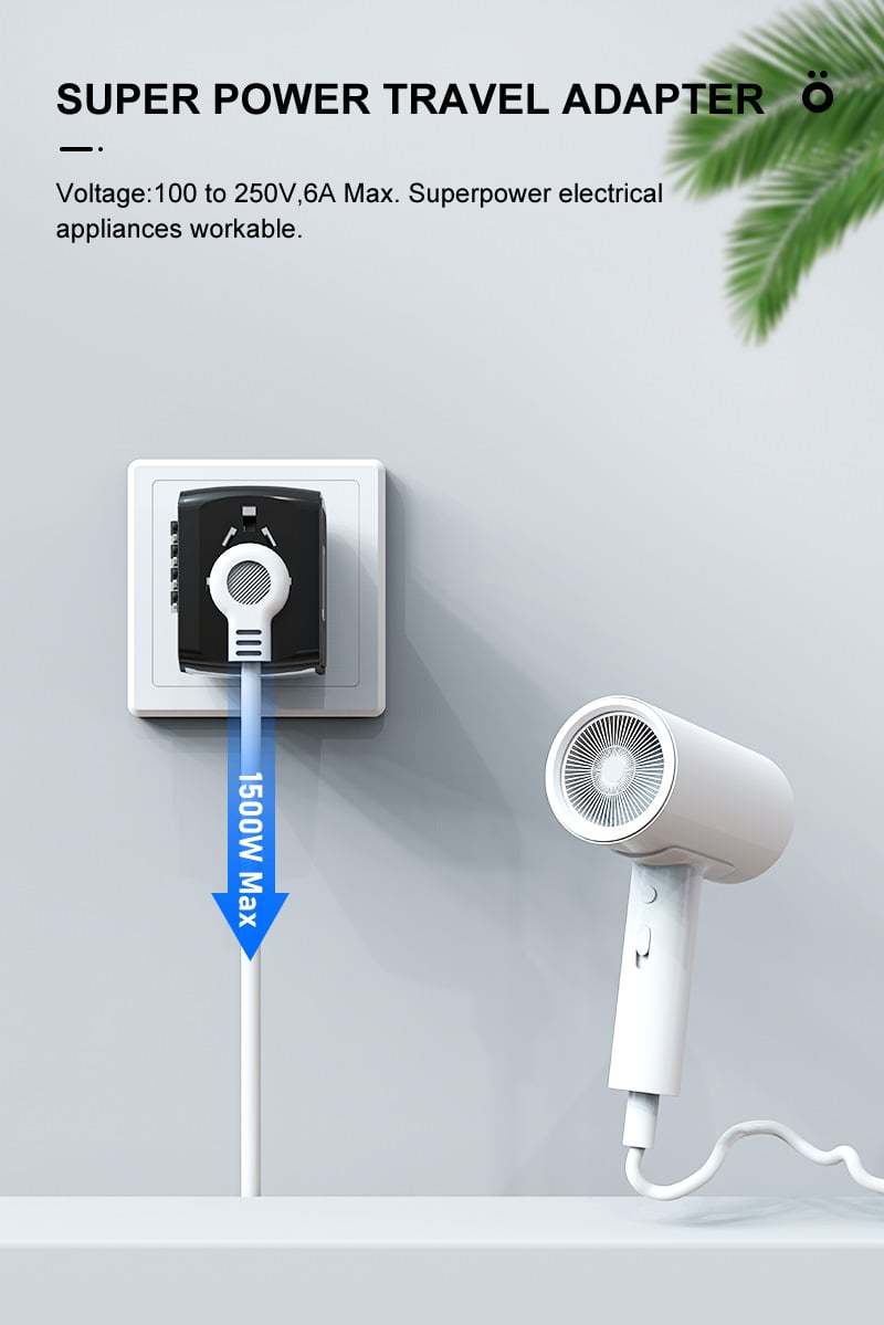 🔌Multifunctional travel charger converter✨(Buy 2 free shipping)