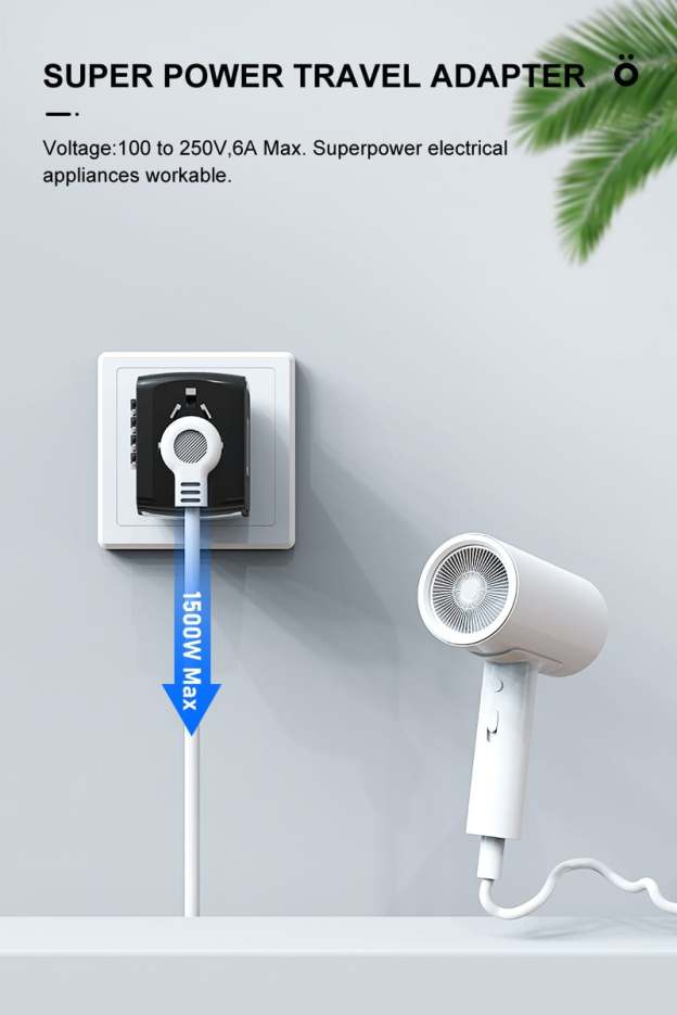 🔌Multifunctional travel charger converter✨(Buy 2 free shipping)