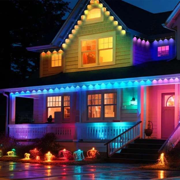 🔥HOT SALE - 49% OFF🔥- Smart Rainbow LED Permanent Outdoor Light - Smartlight 🎁