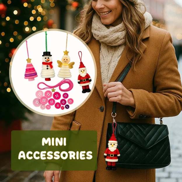 🔥HOT SALE - 49% OFF - 🎅☃️ DIY Button Ornament Kits