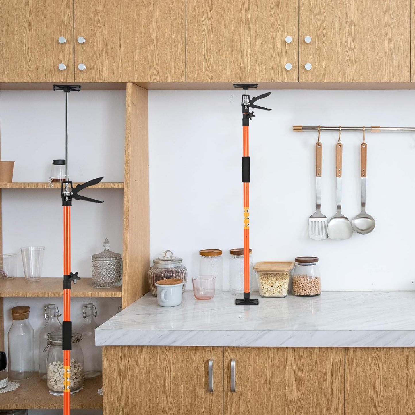 Quick Adjustable Support Pole - 💪Supports up to 154 lbs💪