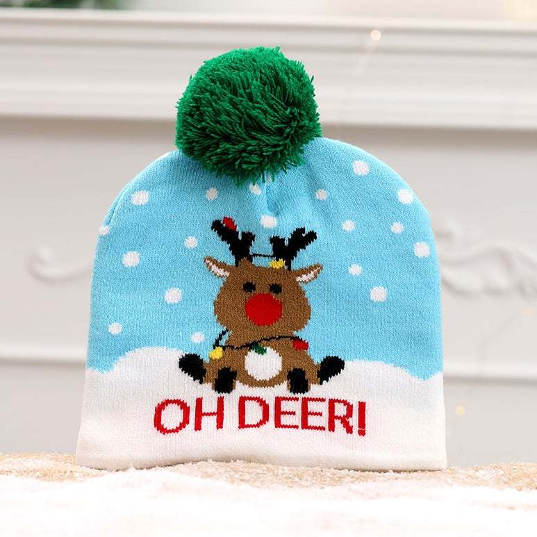 🎄Christmas LED Light Knitted Beanies