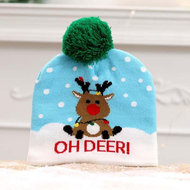🎄Christmas LED Light Knitted Beanies