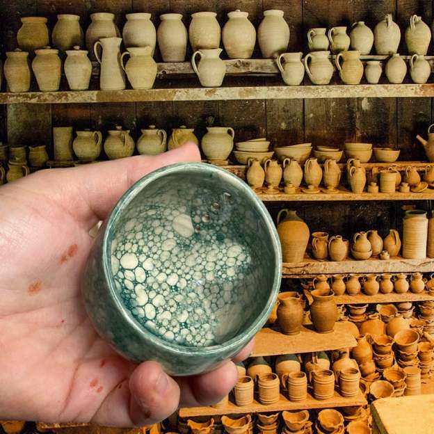 Pottery Herb Stripper