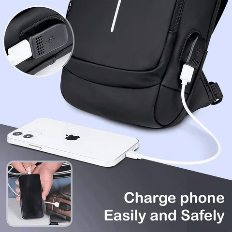 Convenient charging port