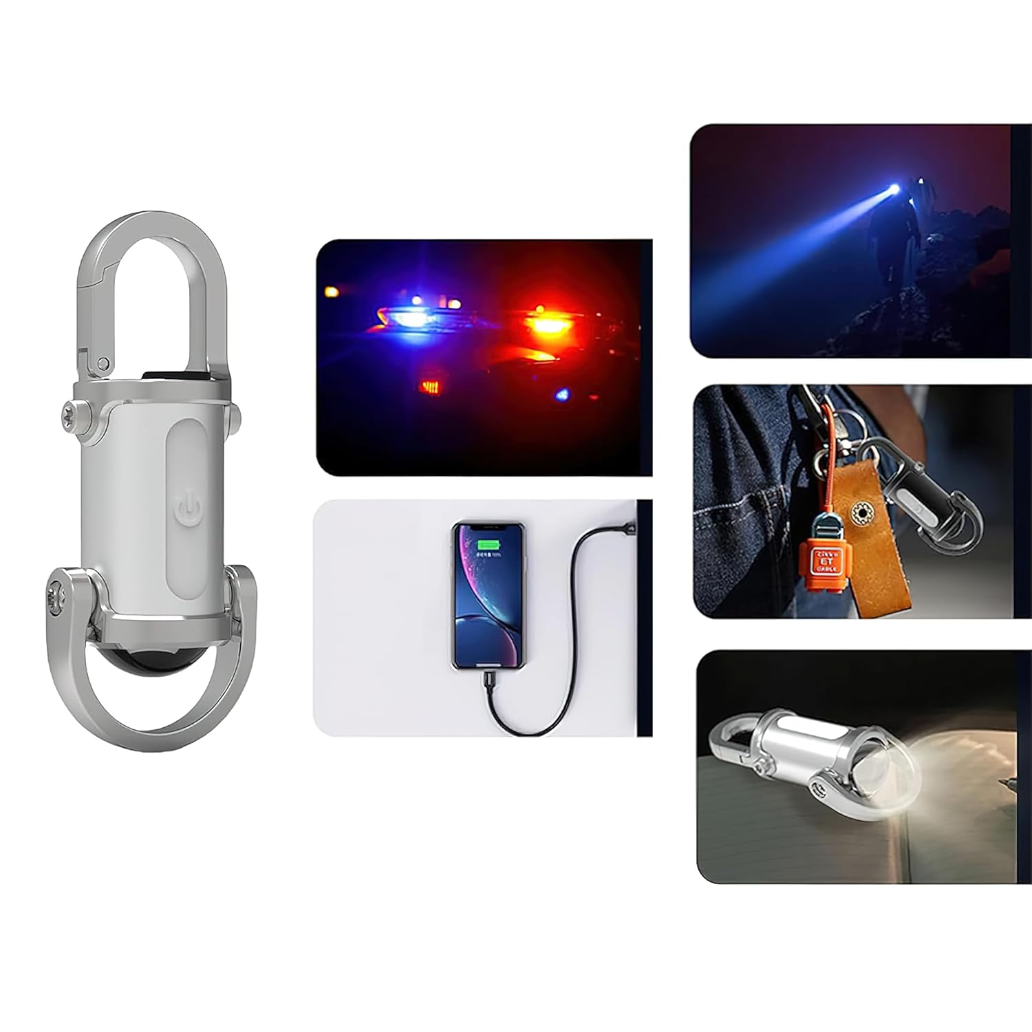 ✨2025 Best-selling Small USB C Rechargeable Keychain Light🔦