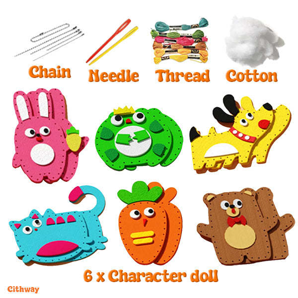 Doll Sewing DIY Toy Kit