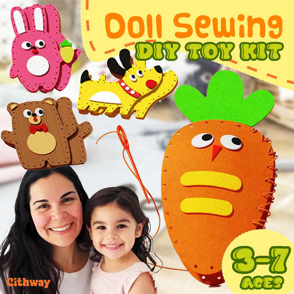 Doll Sewing DIY Toy Kit