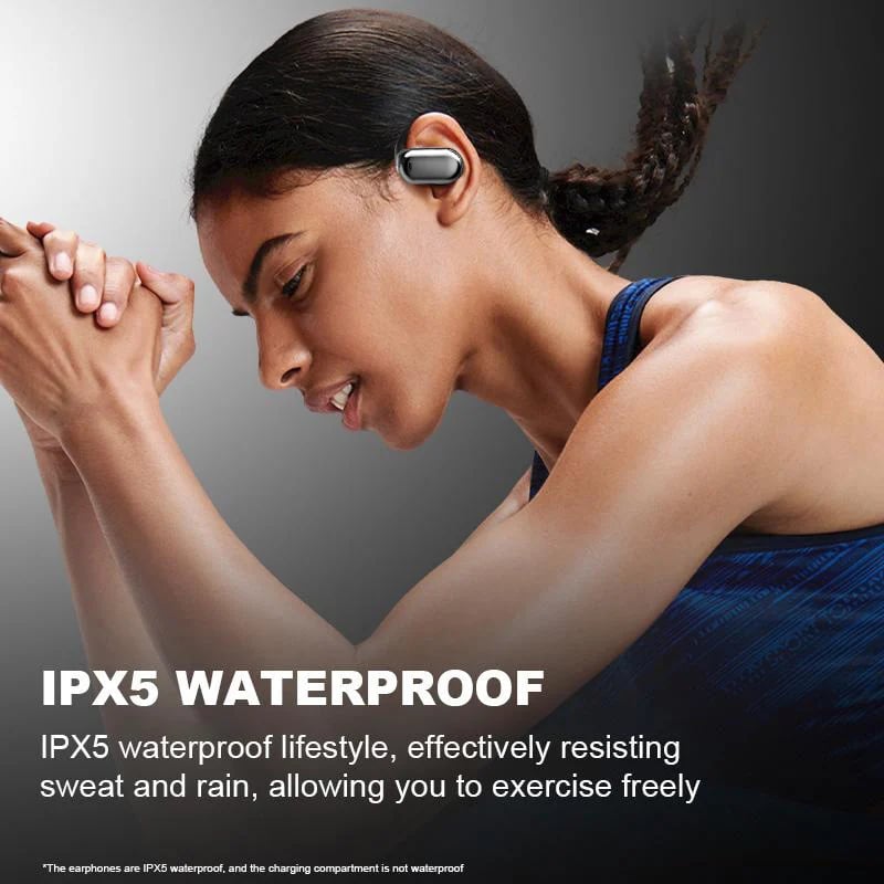 True Powerful Bluetooth 5.4 Open Ear Earbuds, IPX5 Waterproof - Buy 2 Free Shipping