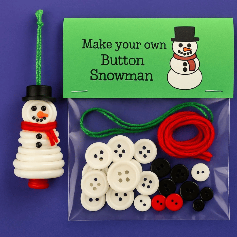 🔥HOT SALE - 49% OFF - 🎅☃️ DIY Button Ornament Kits