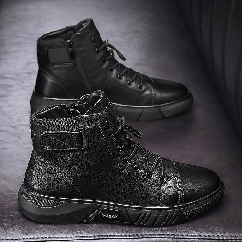 High-quality leather shoes for men