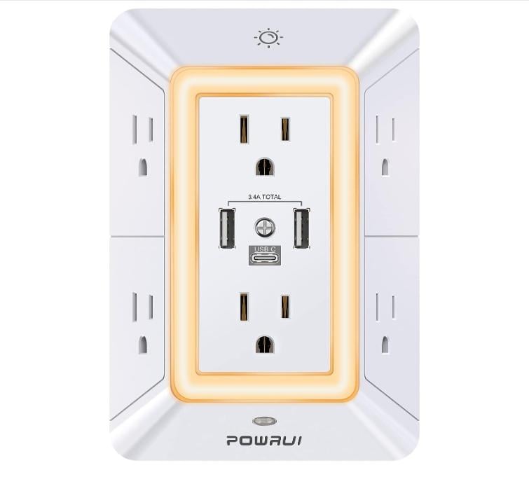 🔥HOT SALE - 49% OFF🔥Multi Plug Outlet Surge Protector