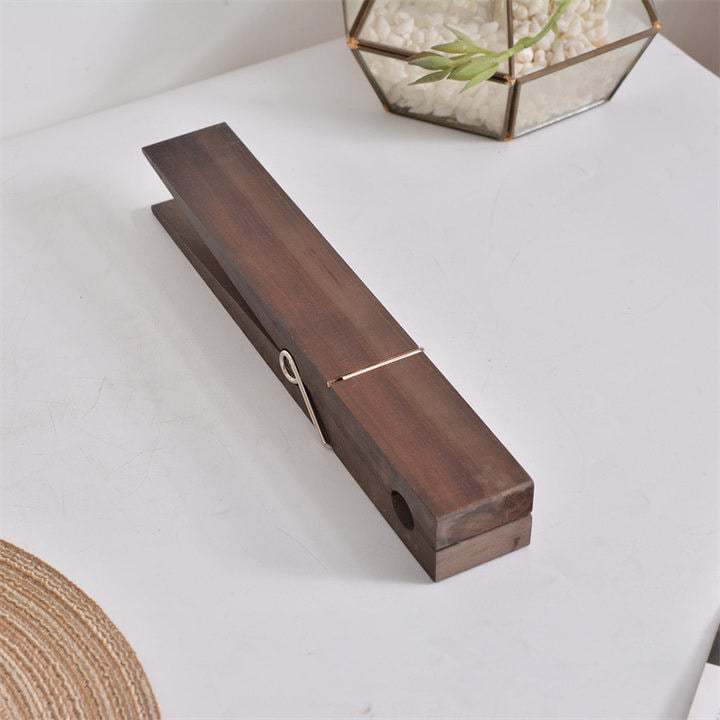 12" Clothespin Bathroom Towel Holder