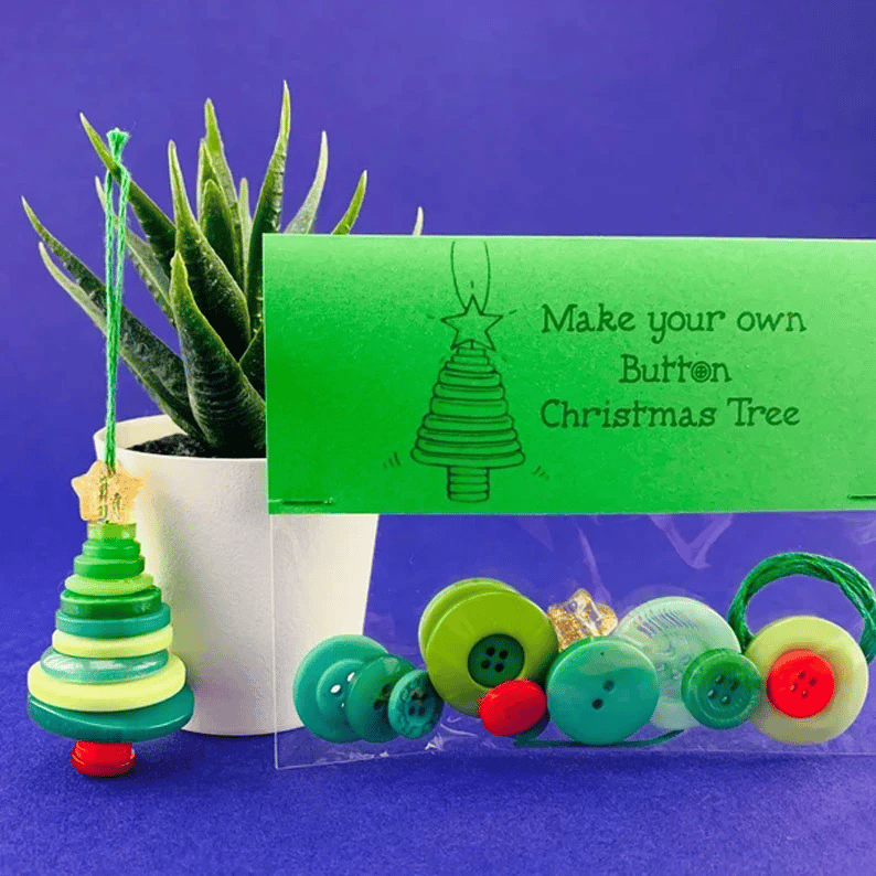 🔥HOT SALE - 49% OFF - 🎅☃️ DIY Button Ornament Kits