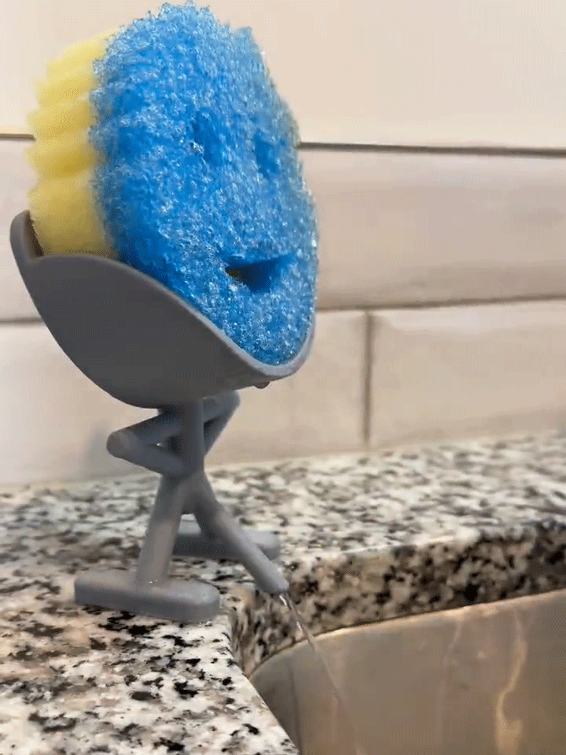 🔥HOT SALE - 49% OFF🔥-Scrub Peeing Drain Holder -The Funniest Sink Buddy!