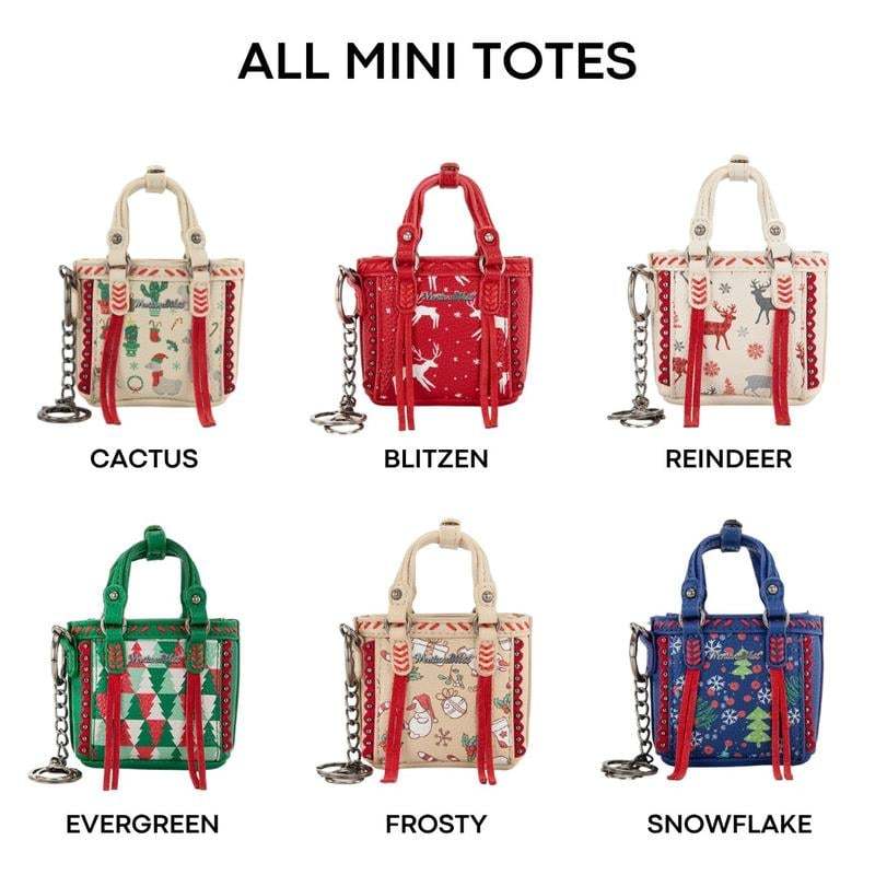 🔥LAST DAY 50% OFF🎄Montana West Mini Xmas Tote Blind Box Gift for Holiday Suprises