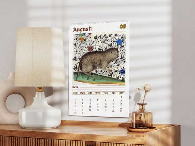 🔥HOT SALE - 49% OFF🔥- Weird cats in renaissance 2026 Wall Calendar