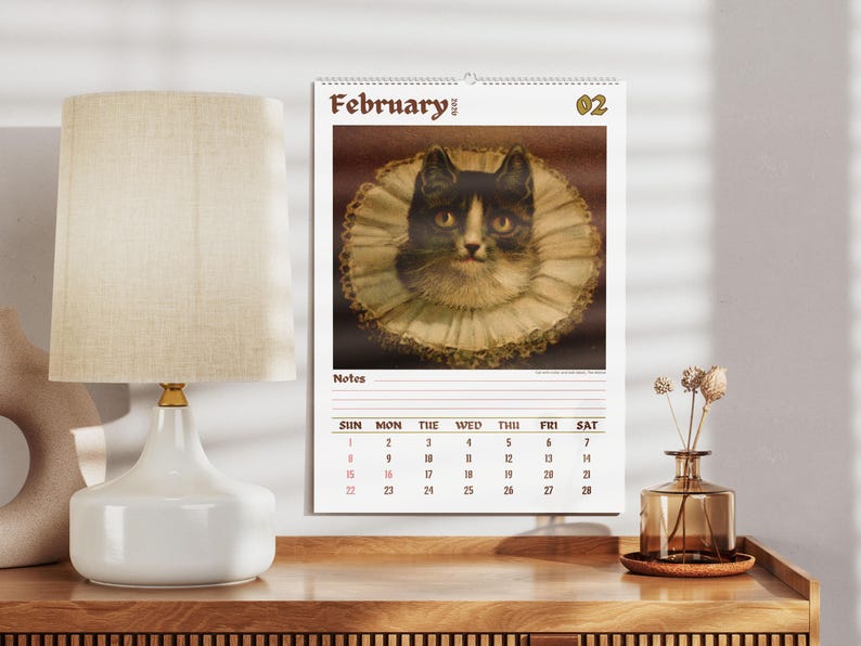 🔥HOT SALE - 49% OFF🔥- Weird cats in renaissance 2026 Wall Calendar