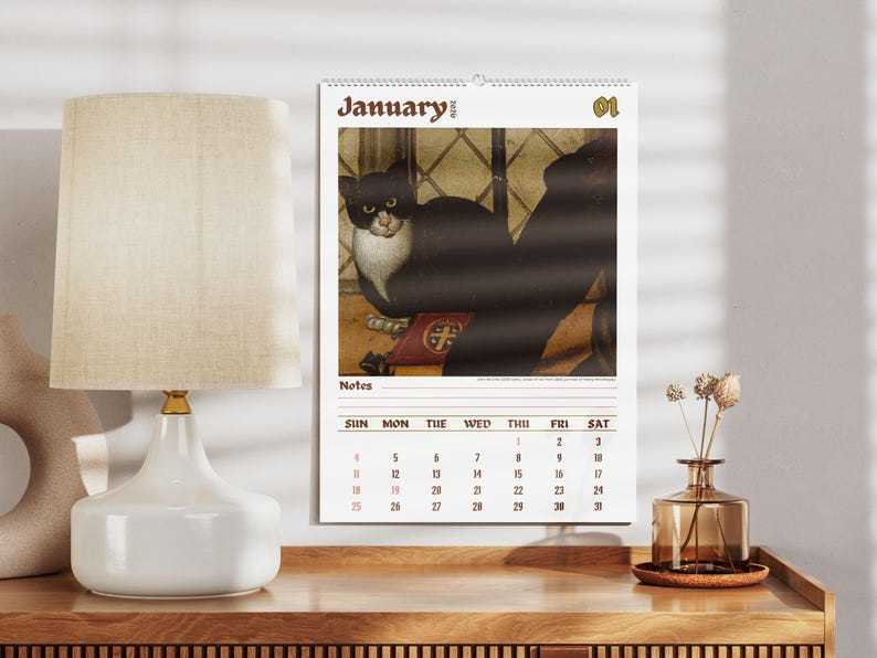 🔥HOT SALE - 49% OFF🔥- Weird cats in renaissance 2026 Wall Calendar
