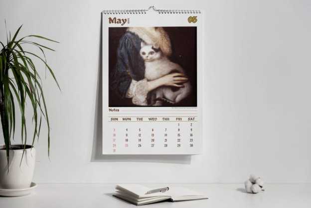 🔥HOT SALE - 49% OFF🔥- Weird cats in renaissance 2026 Wall Calendar