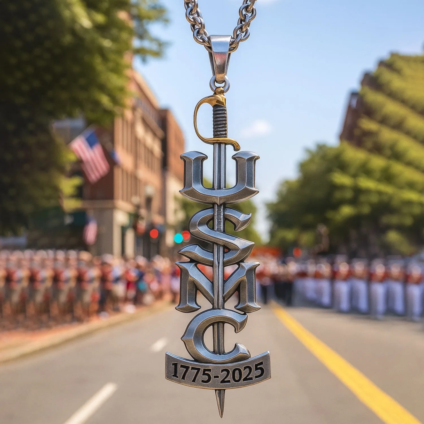 🔥LAST DAY 49% OFF  -USMC Cross Pendant