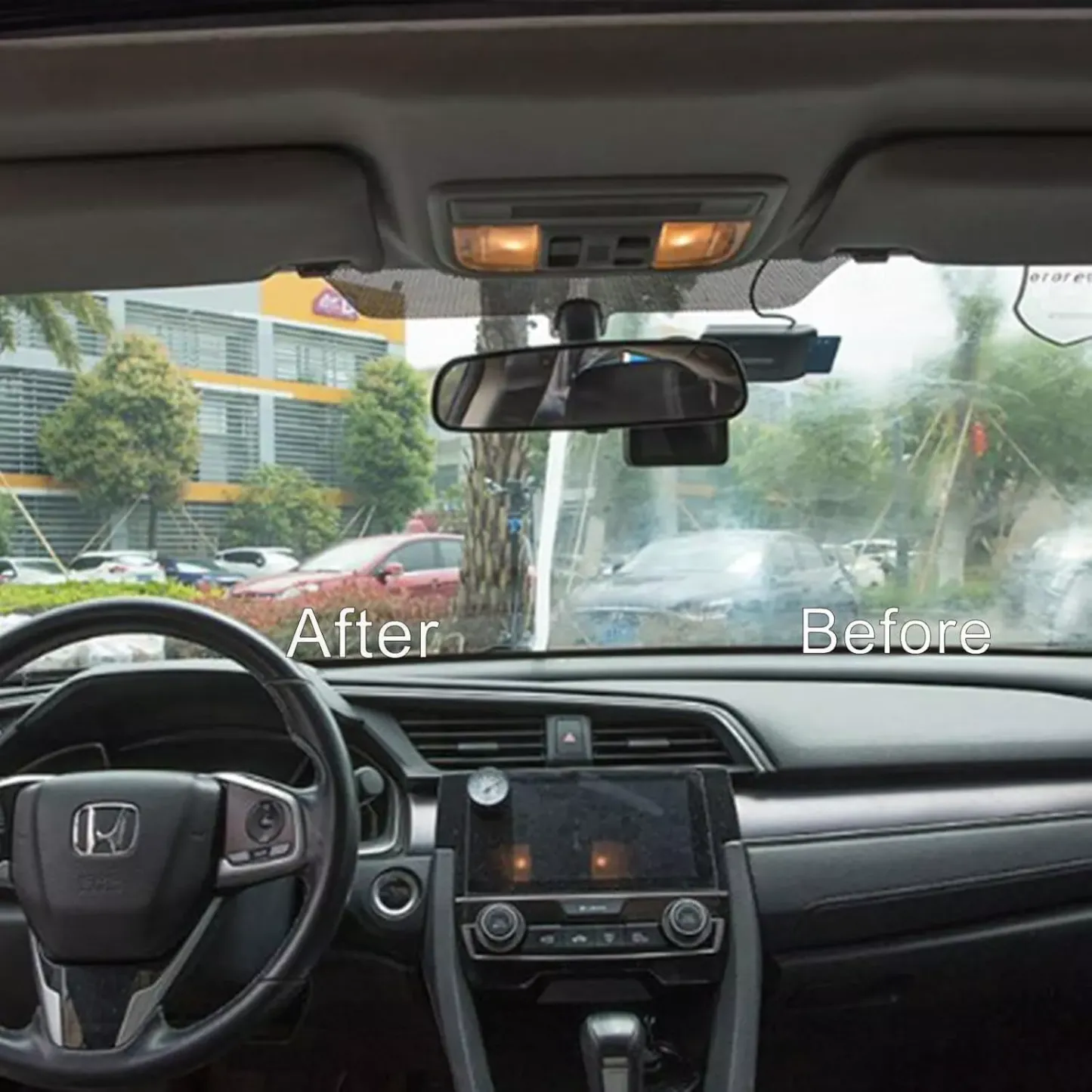 Glass cleaning board