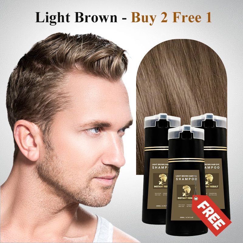 Instant Result Hair Dye Shampoo🧔🏻Suitable for beard🥳