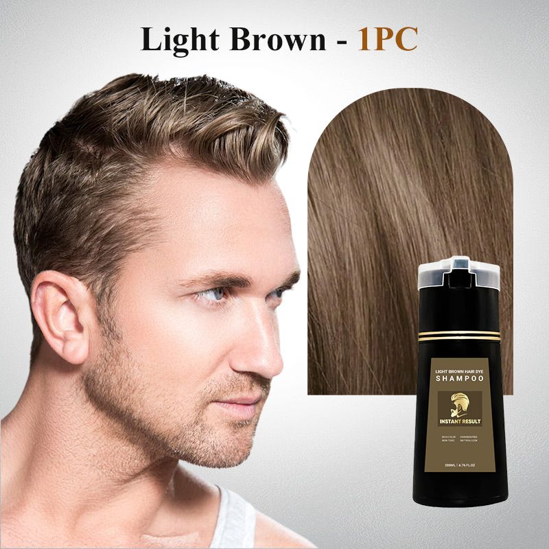 Instant Result Hair Dye Shampoo🧔🏻Suitable for beard🥳