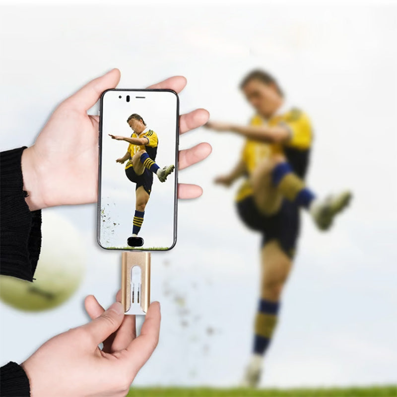 16GB~1TB Micro USB + 8 Pin + USB 3.0 4 in 1 Mobile Phone Computer U-Disk