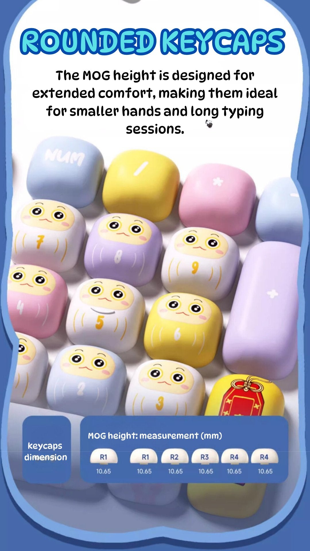 WonderBun Toasted Bread DIY Keycaps Limited Edition - DIYative