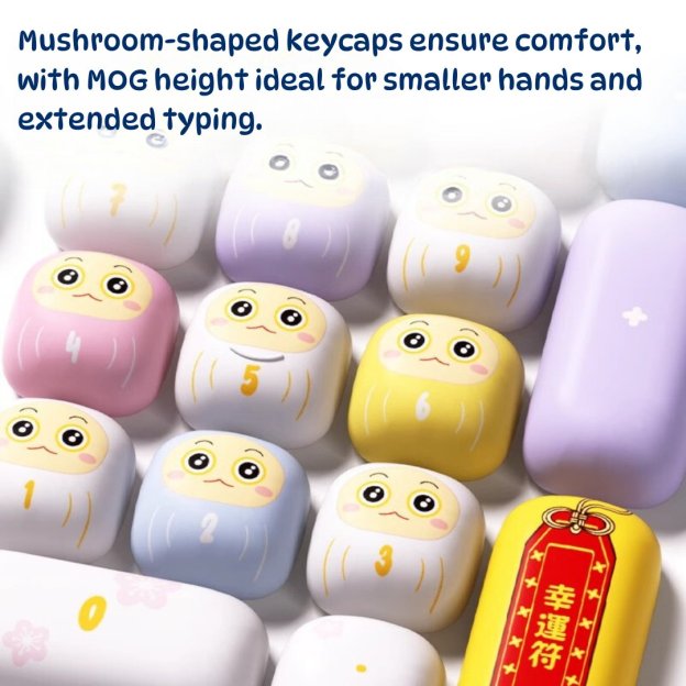 WonderBun Toasted Bread DIY Keycaps Limited Edition - DIYative