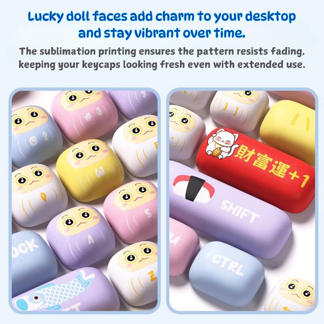 WonderBun Toasted Bread DIY Keycaps Limited Edition - DIYative