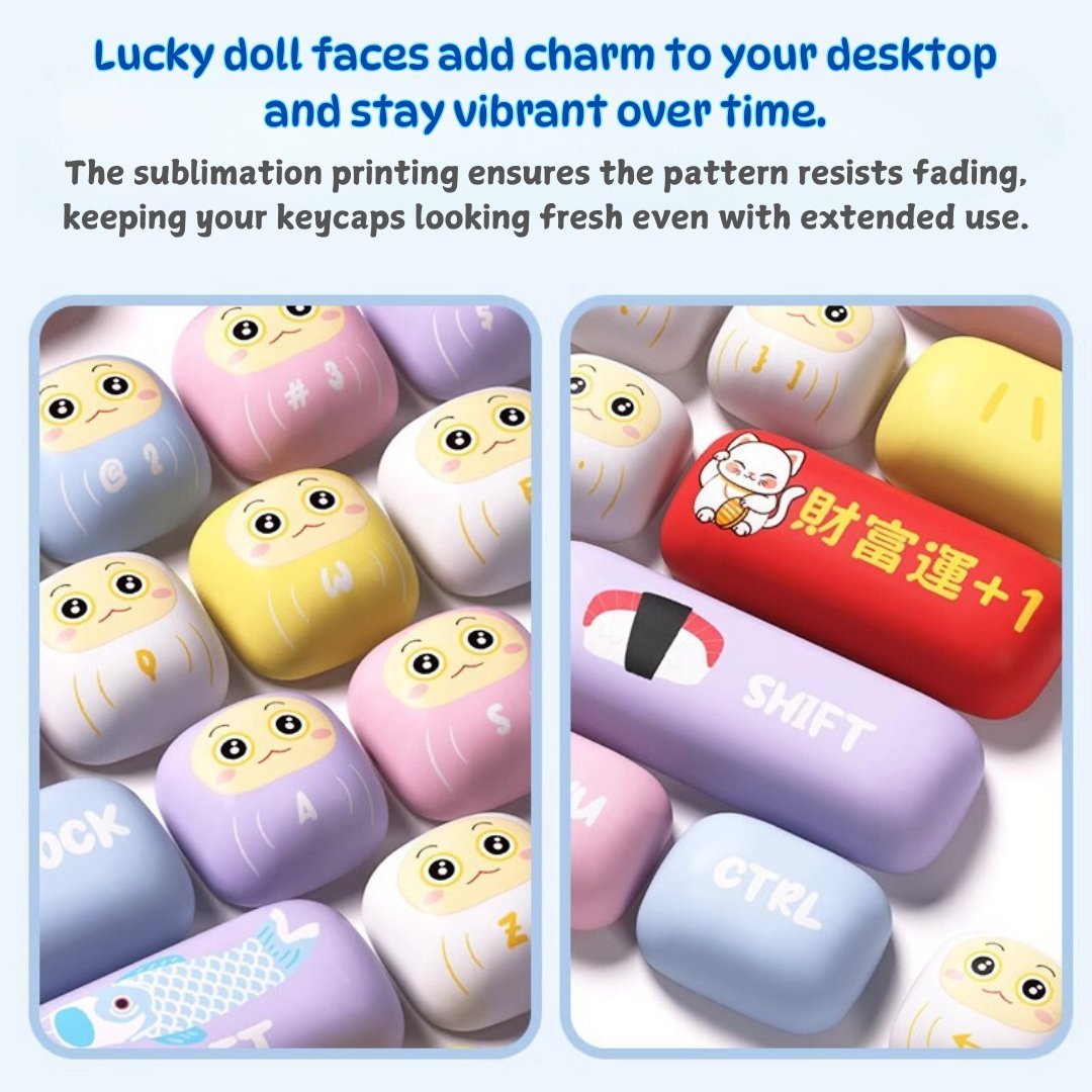 WonderBun Toasted Bread DIY Keycaps Limited Edition - DIYative