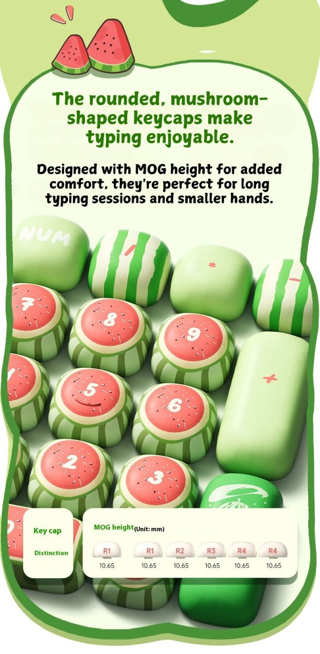 WonderBun Toasted Bread DIY Keycaps Limited Edition - DIYative