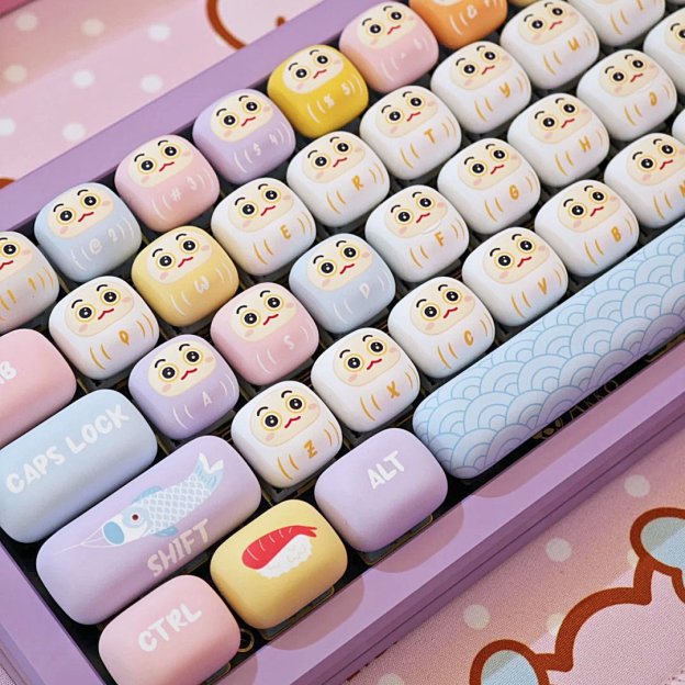 WonderBun Toasted Bread DIY Keycaps Limited Edition - DIYative