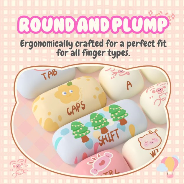 WonderBun Toasted Bread DIY Keycaps Limited Edition - DIYative