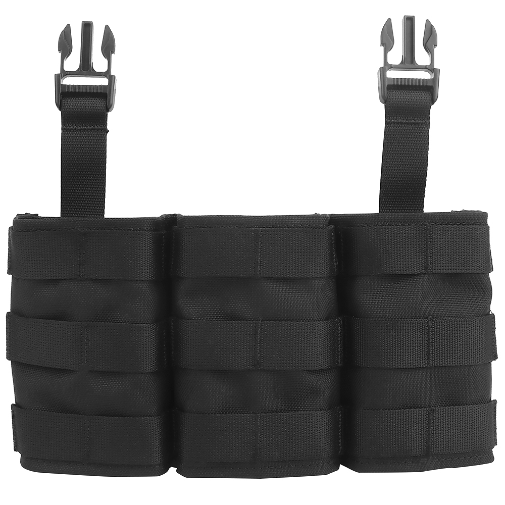 WOSPORT FAST 5.56 TRIPLE MAG POUCH (LONG) FRONT PANEL[WST-MG-F-22]