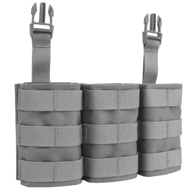 WOSPORT FAST 5.56 TRIPLE MAG POUCH (LONG) FRONT PANEL[WST-MG-F-22]
