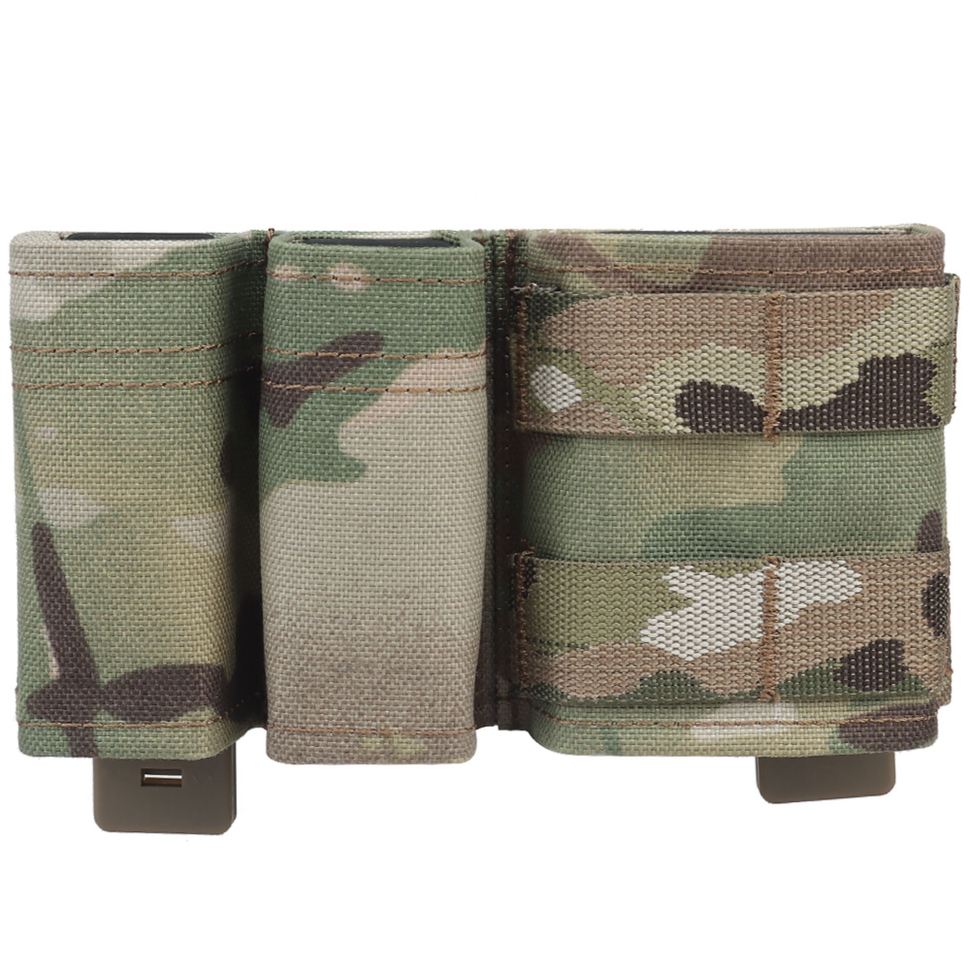 WOSPORT FAST 9MM &5.56 DOUBLE MAG POUCH (SHORT) [WST-MG-F-06]
