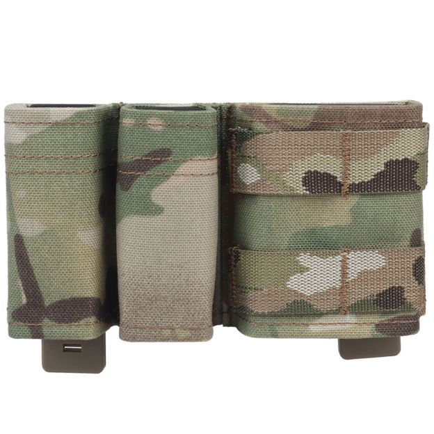 WOSPORT FAST 9MM &5.56 DOUBLE MAG POUCH (SHORT) [WST-MG-F-06]