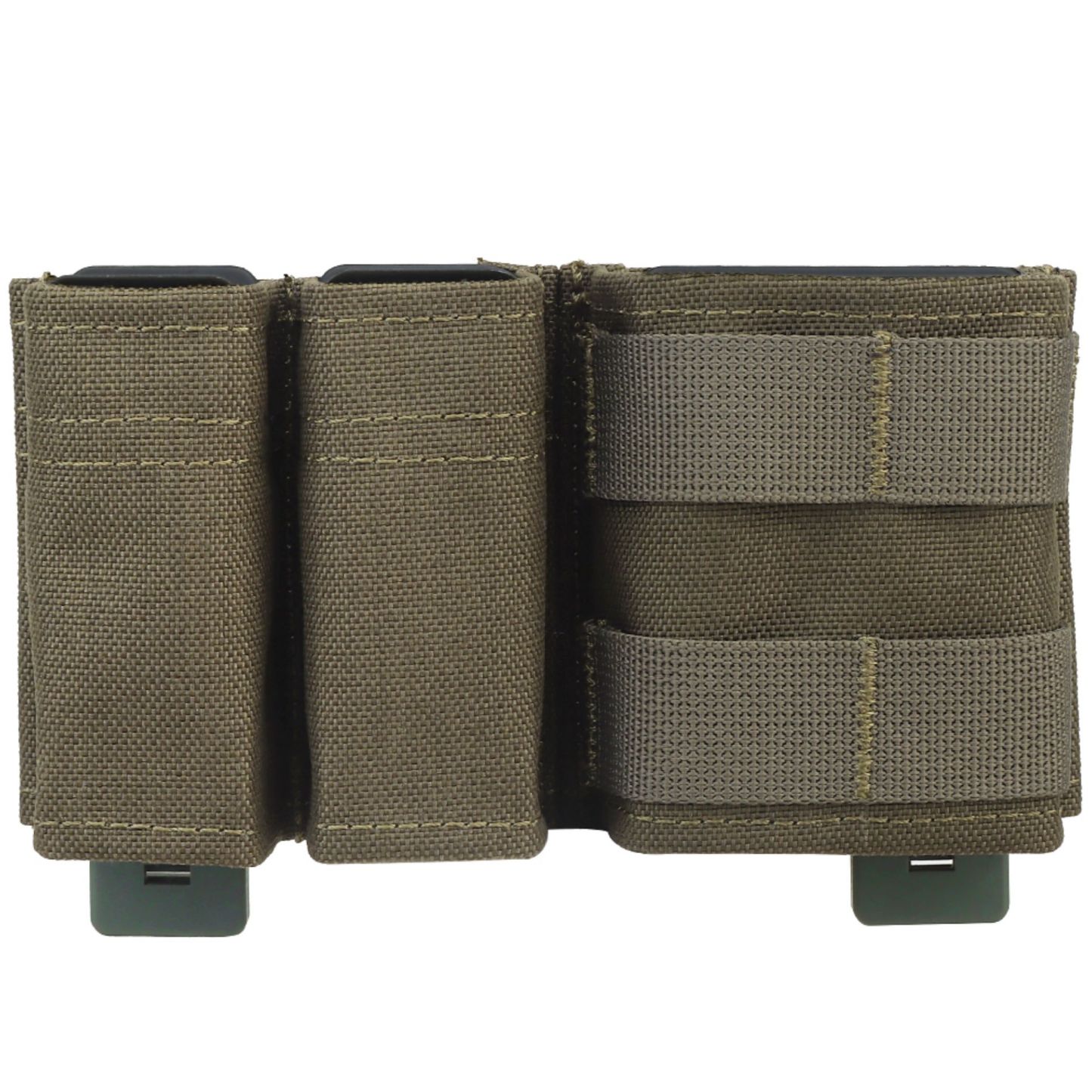 WOSPORT FAST 9MM &5.56 DOUBLE MAG POUCH (SHORT) [WST-MG-F-06]