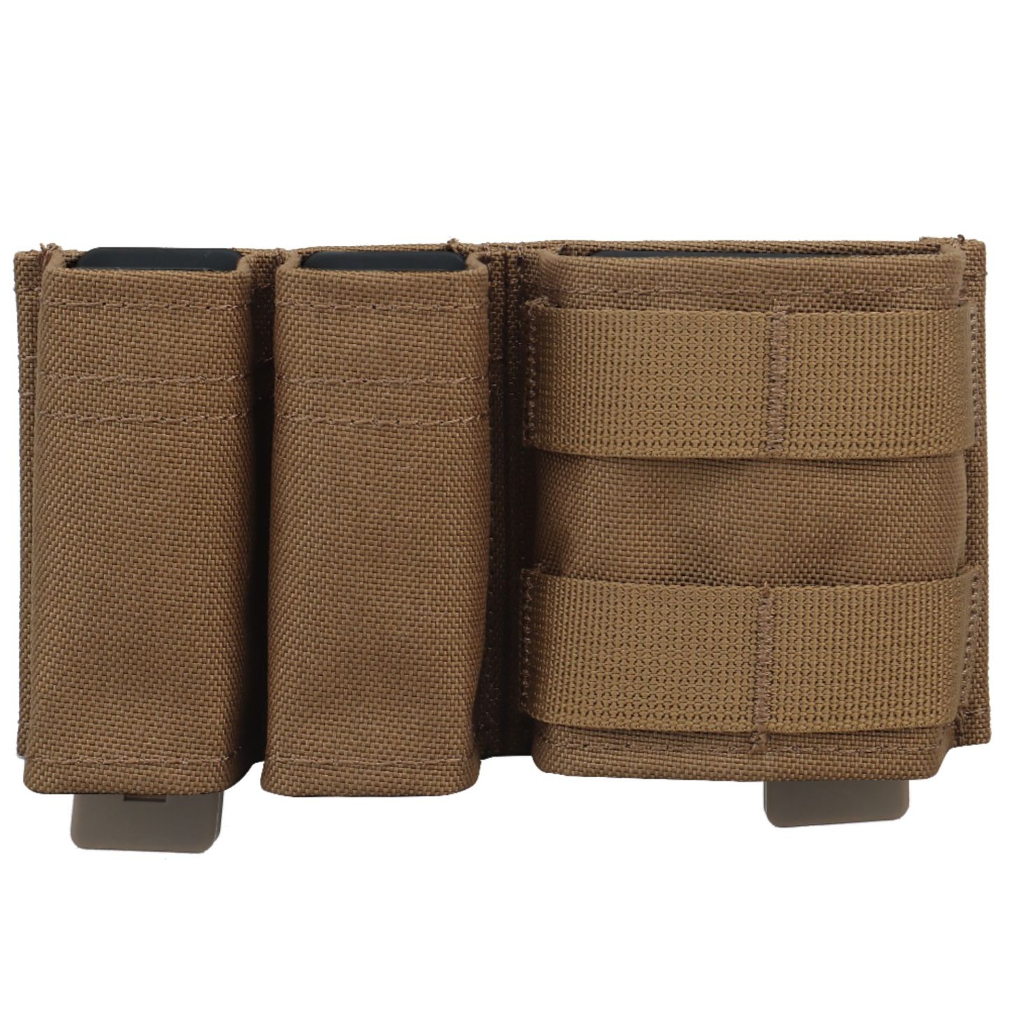 WOSPORT FAST 9MM &5.56 DOUBLE MAG POUCH (SHORT) [WST-MG-F-06]